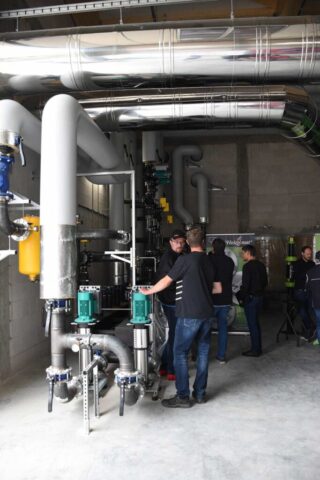Wärmenetz Lonnerstadt - Großes Interesse beim Tag der offenen Türe