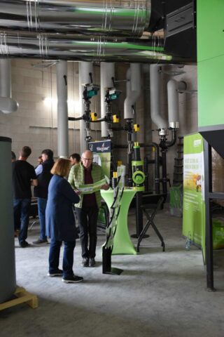 Wärmenetz Lonnerstadt - Großes Interesse beim Tag der offenen Türe