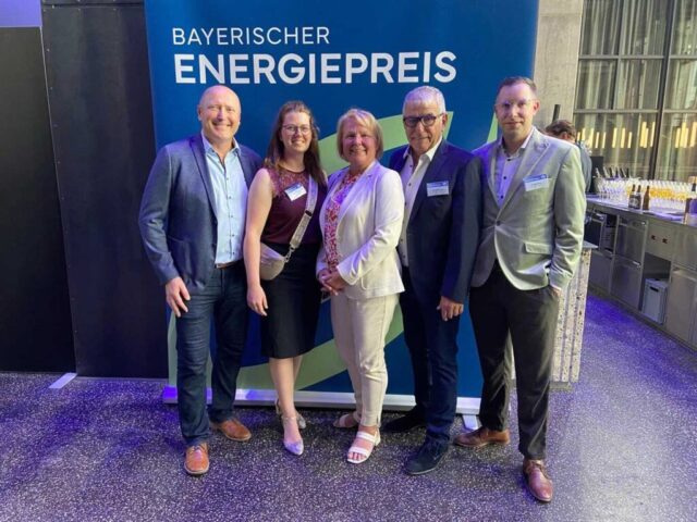 Wärmenetz Lonnerstadt - Teilnahme an der Verleihung des Bayerischen Energiepreises 2026 Wärmenetz Lonnerstadt - Teilnahme an der Verleihung des Bayerischen Energiepreises 2026