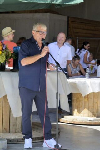 Herbert Krafft: Geschäftsführer, Feierliche Einweihung des Wärmenetzes und der Bürger-PV-Anlage in Lonnerstadt